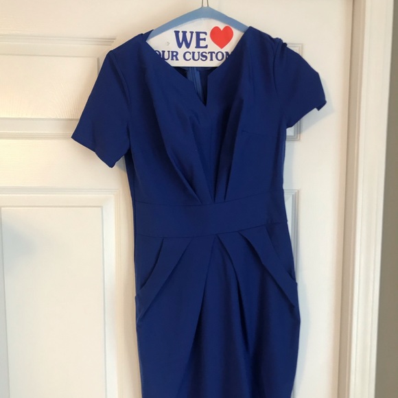 Blue Dress with pockets! - Picture 1 of 4